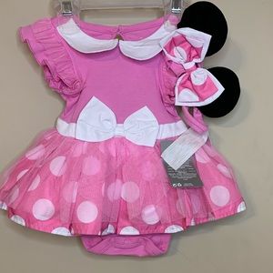Disney baby pink minnnie mouse costume